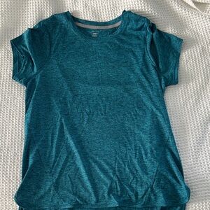 Jockey Teal Short Sleeve Women's Tee